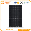 Usine directement vente panneau solaire de toit de rendement élevé Mono 270w